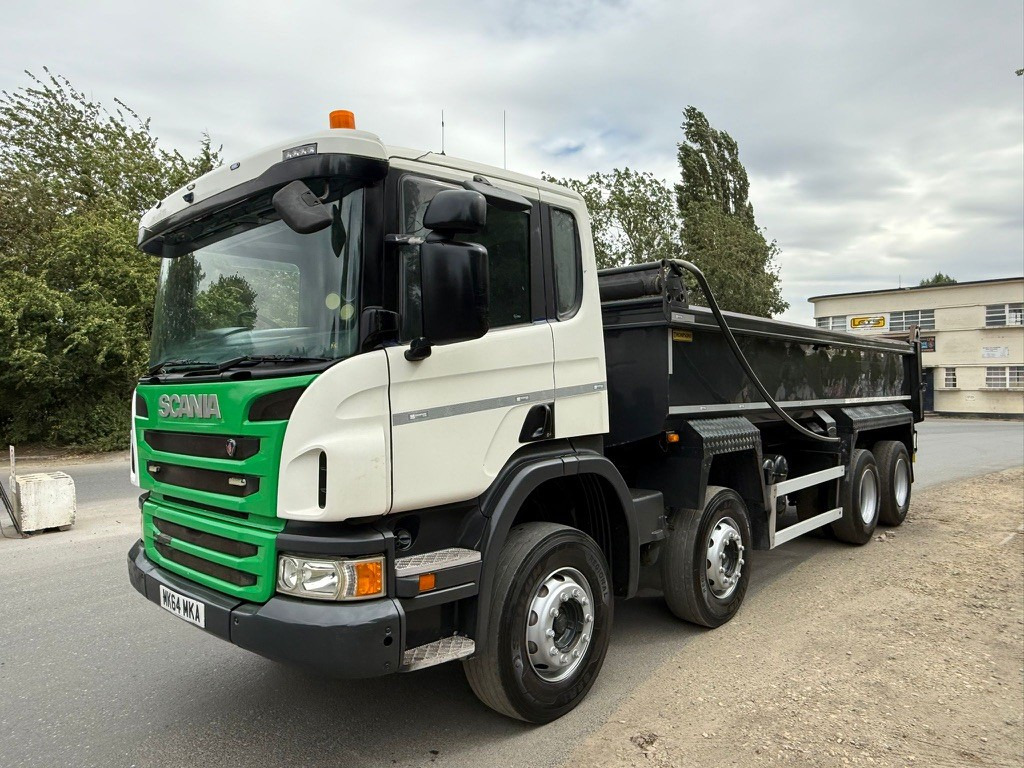 2014 Scania P400 Tipper Truck - Kravas automašīna pašizgāzējs: foto 1 2014 Scania P400 Tipper Truck - Kravas automašīna pašizgāzējs: foto 1