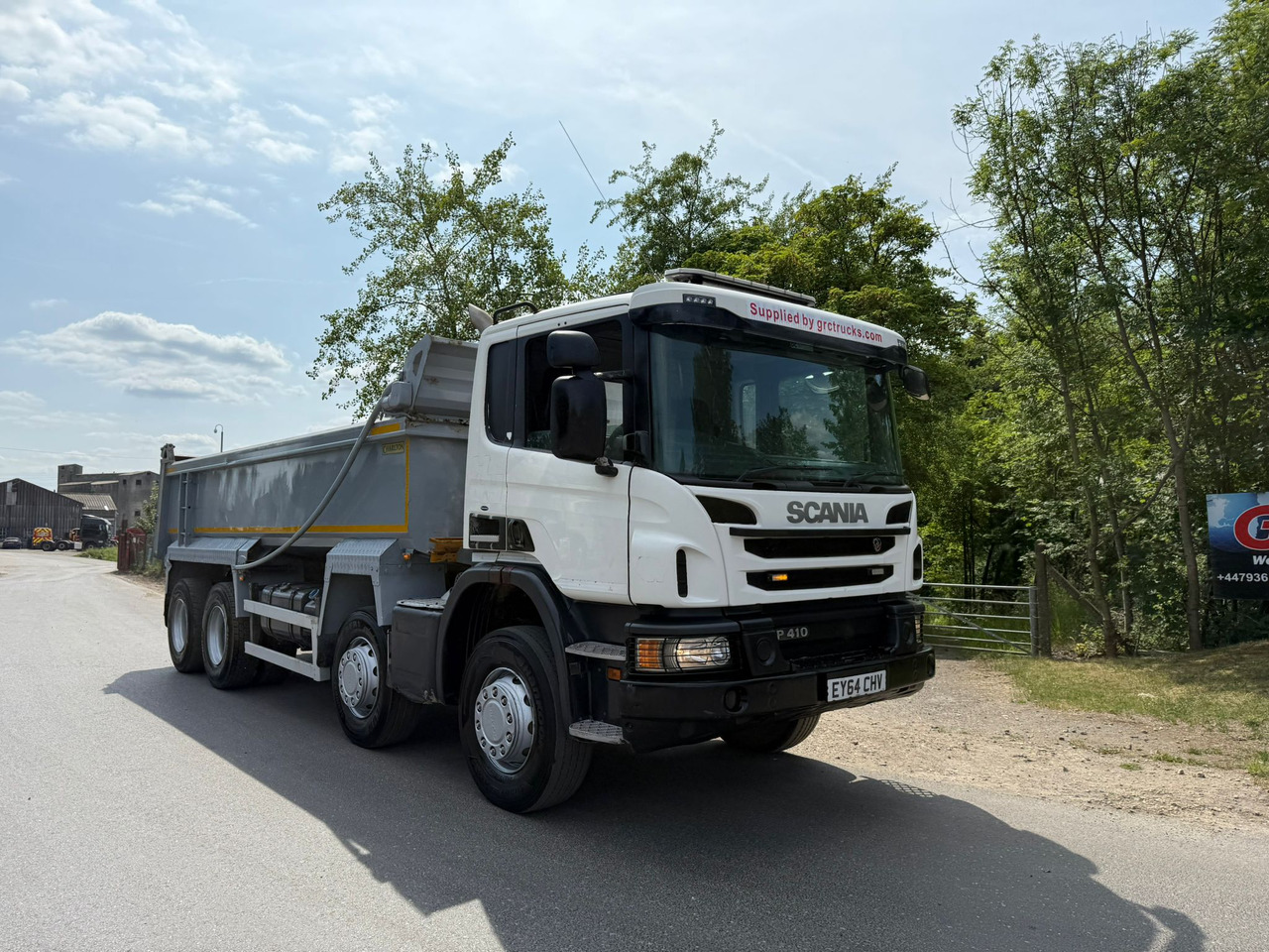 2014 Scania P410 Tipper Truck - Kravas automašīna pašizgāzējs: foto 3 2014 Scania P410 Tipper Truck - Kravas automašīna pašizgāzējs: foto 3
