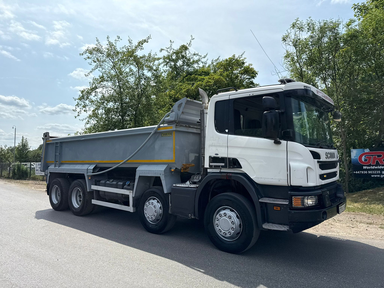 2014 Scania P410 Tipper Truck - Kravas automašīna pašizgāzējs: foto 4 2014 Scania P410 Tipper Truck - Kravas automašīna pašizgāzējs: foto 4