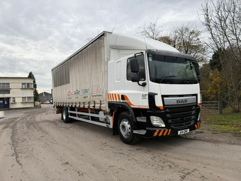 2016 DAF CF 250 Curtainside Truck - Kravas automašīna ar tentu: foto 3 2016 DAF CF 250 Curtainside Truck - Kravas automašīna ar tentu: foto 3