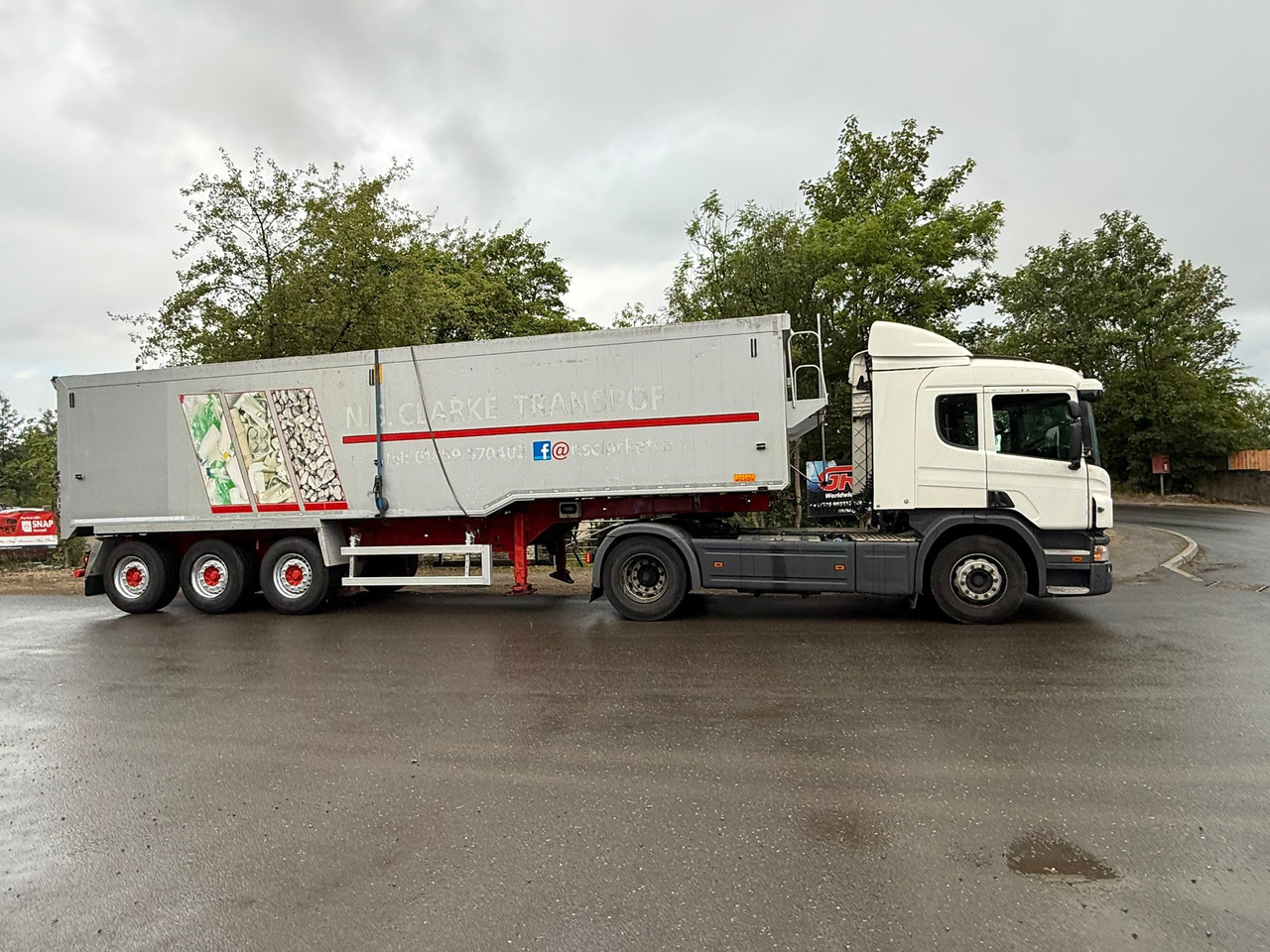 SDC triaxle Trailer - Puspiekabe pašizgāzējs: foto 3 SDC triaxle Trailer - Puspiekabe pašizgāzējs: foto 3