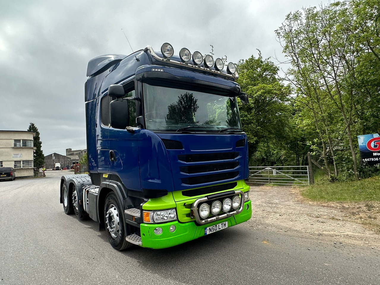 2014 Scania R450 Tractor Unit - Vilcējs: foto 2 2014 Scania R450 Tractor Unit - Vilcējs: foto 2