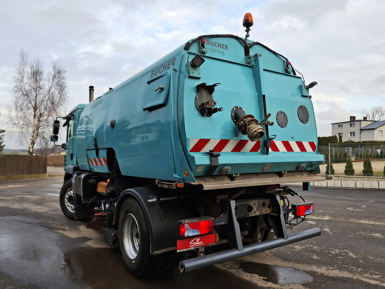 MAN 18.290 Zamiatarka Kehrmaschine BUCHER PM10 L/R Karcher - Ielu tīrīšanas mašīna: foto 3 MAN 18.290 Zamiatarka Kehrmaschine BUCHER PM10 L/R Karcher - Ielu tīrīšanas mašīna: foto 3