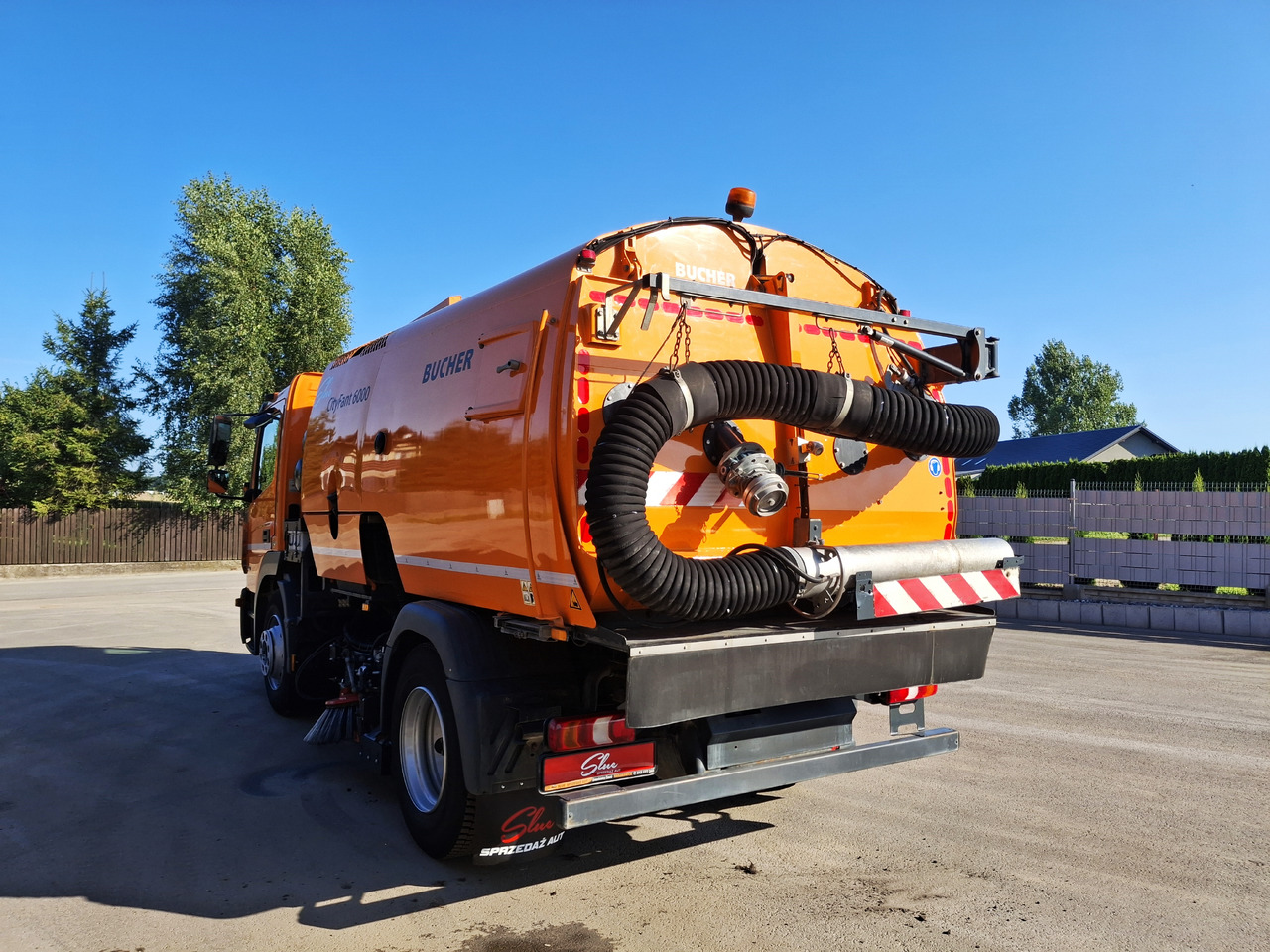 MERCEDES-BENZ Atego 1523 Zamiatarka Kehrmaschine BUCHER CityFant 6000 Euro 6 PM10 L/R Rura Do Liści - Ielu tīrīšanas mašīna: foto 3 MERCEDES-BENZ Atego 1523 Zamiatarka Kehrmaschine BUCHER CityFant 6000 Euro 6 PM10 L/R Rura Do Liści - Ielu tīrīšanas mašīna: foto 3