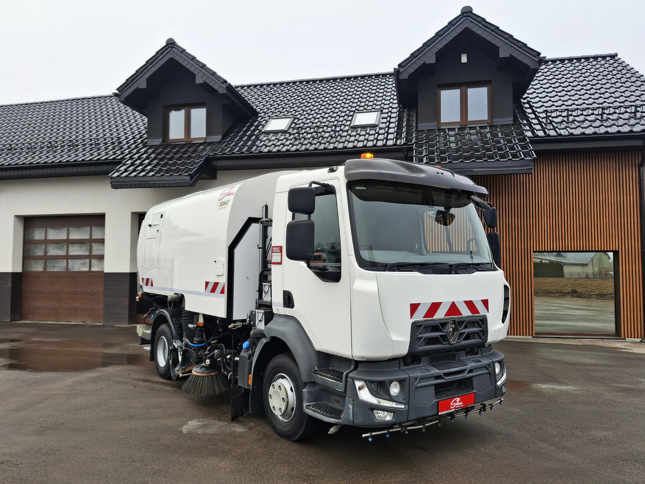 RENAULT D12 Zamiatarka Kehrmaschine SEMAT Zoeller Faun Karcher Euro 6 PM10 L/R 2017r - Ielu tīrīšanas mašīna: foto 1 RENAULT D12 Zamiatarka Kehrmaschine SEMAT Zoeller Faun Karcher Euro 6 PM10 L/R 2017r - Ielu tīrīšanas mašīna: foto 1