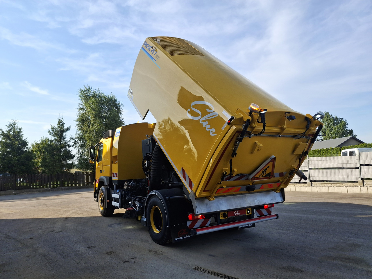 Ielu tīrīšanas mašīna VOLVO FMX 420 Zamiatarka Kehrmaschine Euro 6 PM2.5 BROCK VS 7 TECH Karcher L/R 2145 Mth 2021r: foto 32