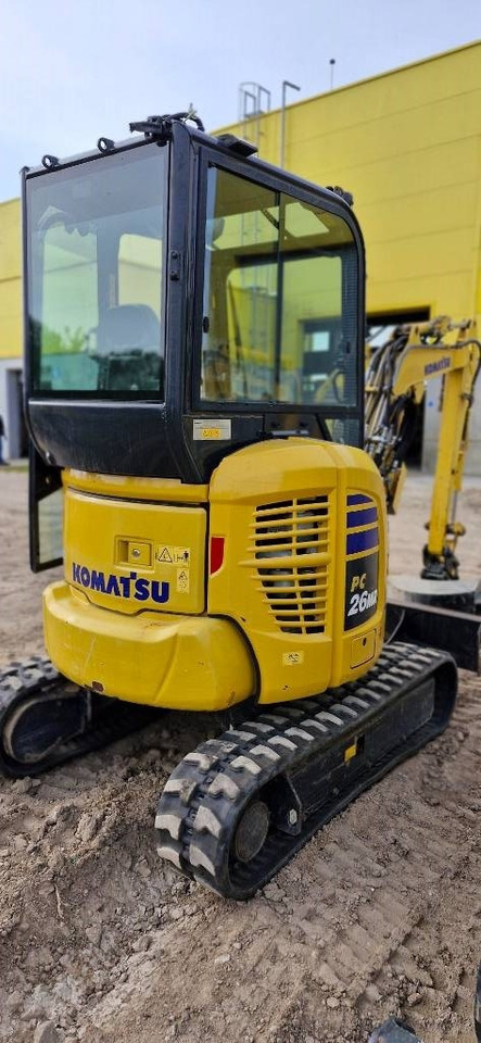 Komatsu PC 26 MR - Mini-ekskavators: foto 4 Komatsu PC 26 MR - Mini-ekskavators: foto 4
