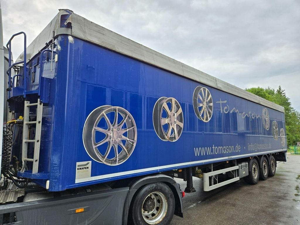 Knapen Trailers K200 - Puspiekabe kustīgās grīdas: foto 1 Knapen Trailers K200 - Puspiekabe kustīgās grīdas: foto 1