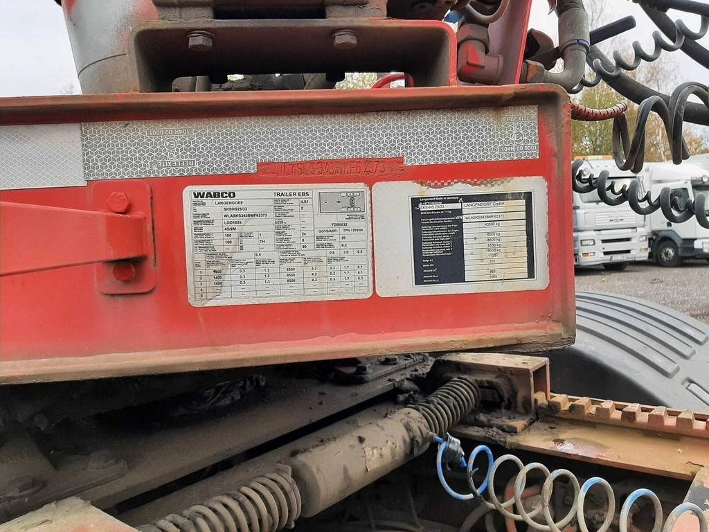 Langendorf SKS-HS 25/33 - Puspiekabe pašizgāzējs: foto 3 Langendorf SKS-HS 25/33 - Puspiekabe pašizgāzējs: foto 3