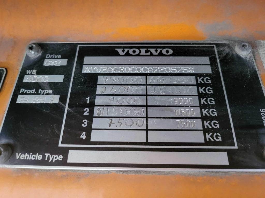 Asenizācijas mašīna Volvo FH500 6X2 ADR KORP&SON: foto 29