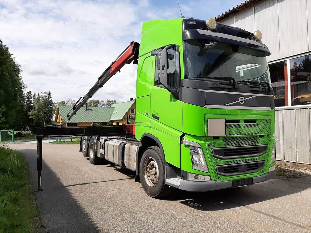 Volvo FH500 6X2 PALIFT + HMF 2120 K5 - Pacēlājs ar āķi: foto 2 Volvo FH500 6X2 PALIFT + HMF 2120 K5 - Pacēlājs ar āķi: foto 2
