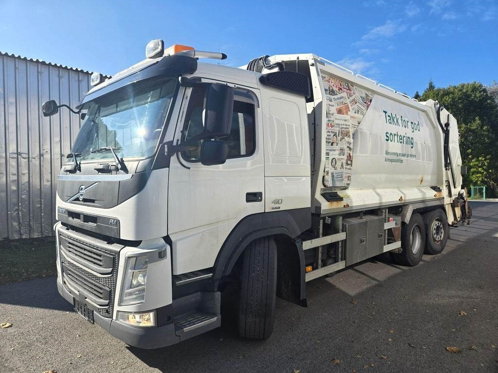 Volvo FM410 6X2 2-CHAMBERS EURO6 - Atkritumu vedējs: foto 1 Volvo FM410 6X2 2-CHAMBERS EURO6 - Atkritumu vedējs: foto 1