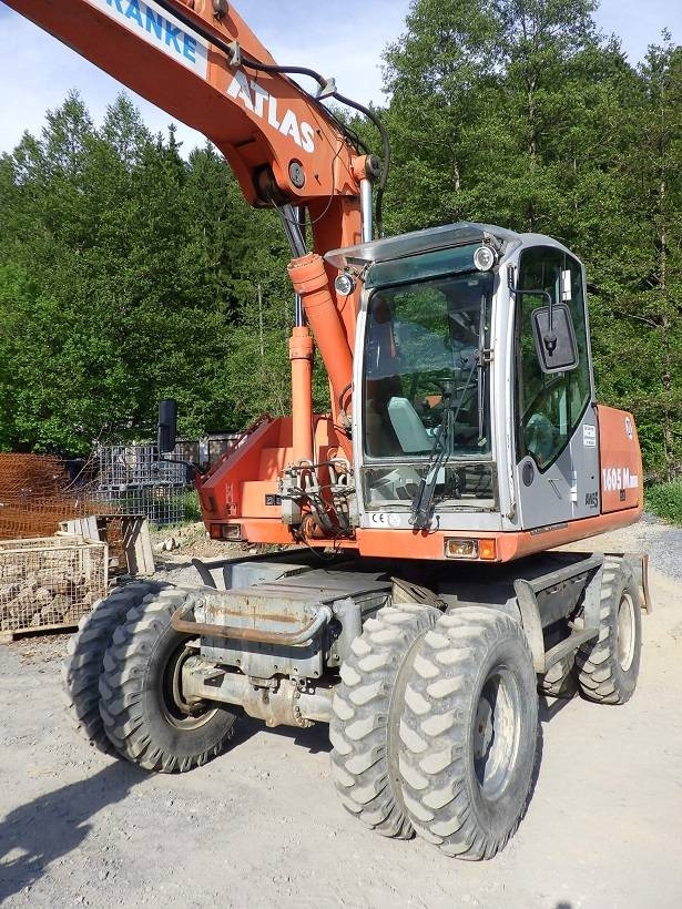 Atlas 1605 M - Riteņu ekskavators: foto 2 Atlas 1605 M - Riteņu ekskavators: foto 2