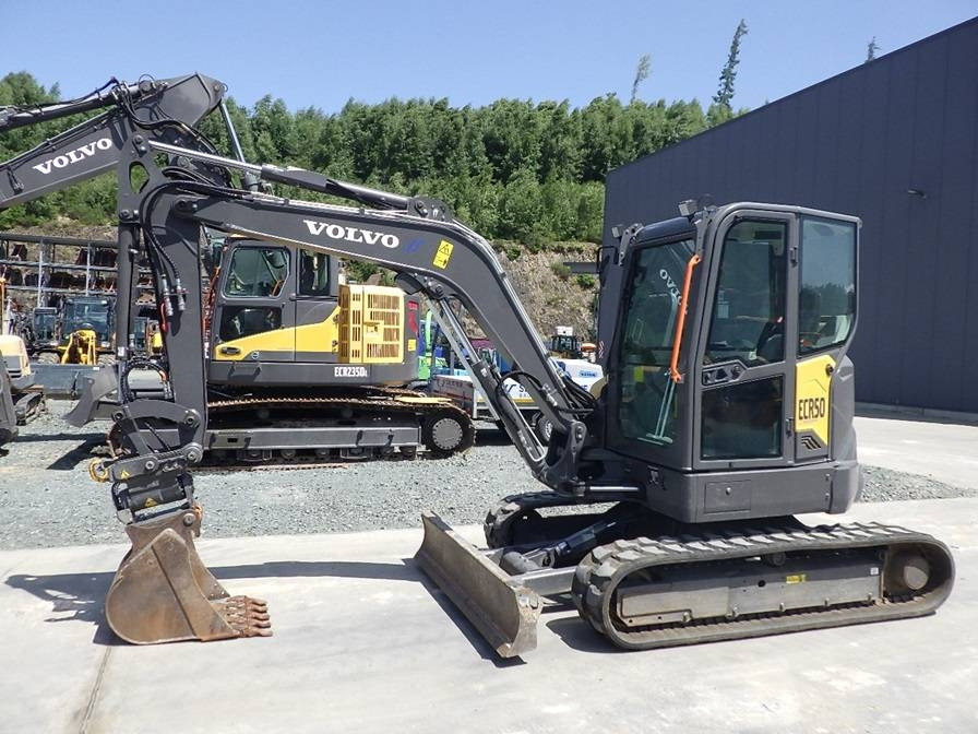 Volvo ECR 50 F - Mini-ekskavators: foto 1 Volvo ECR 50 F - Mini-ekskavators: foto 1