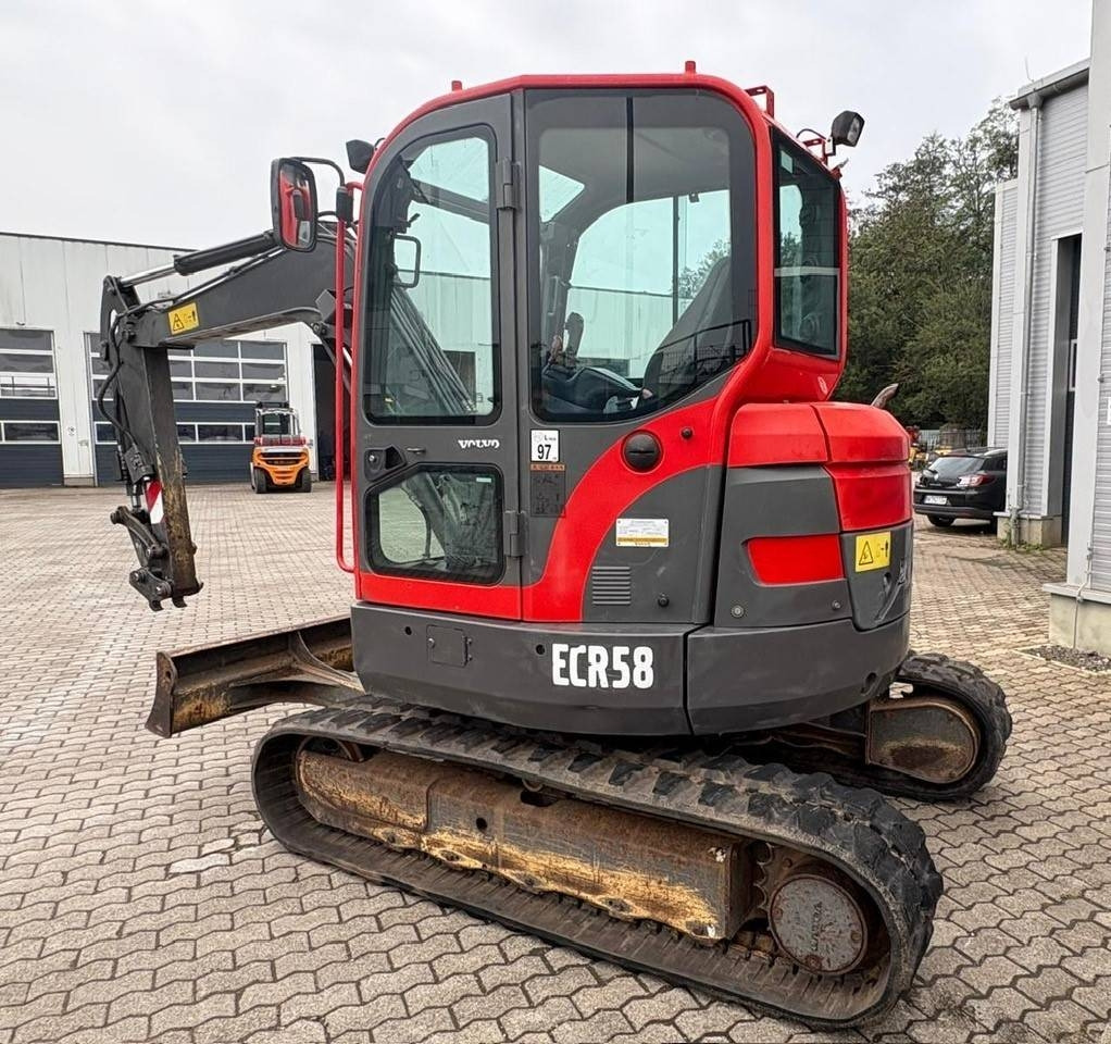 Volvo ECR 58  - Mini-ekskavators: foto 4 Volvo ECR 58  - Mini-ekskavators: foto 4