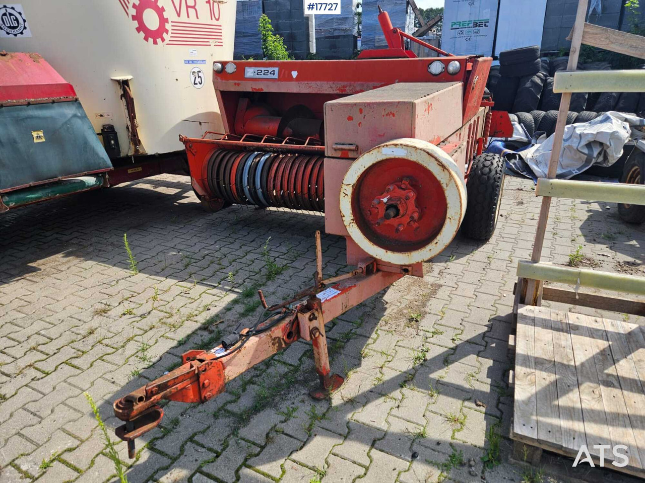 1988 Agromet Z 224 - Kīpu prese: foto 2 1988 Agromet Z 224 - Kīpu prese: foto 2