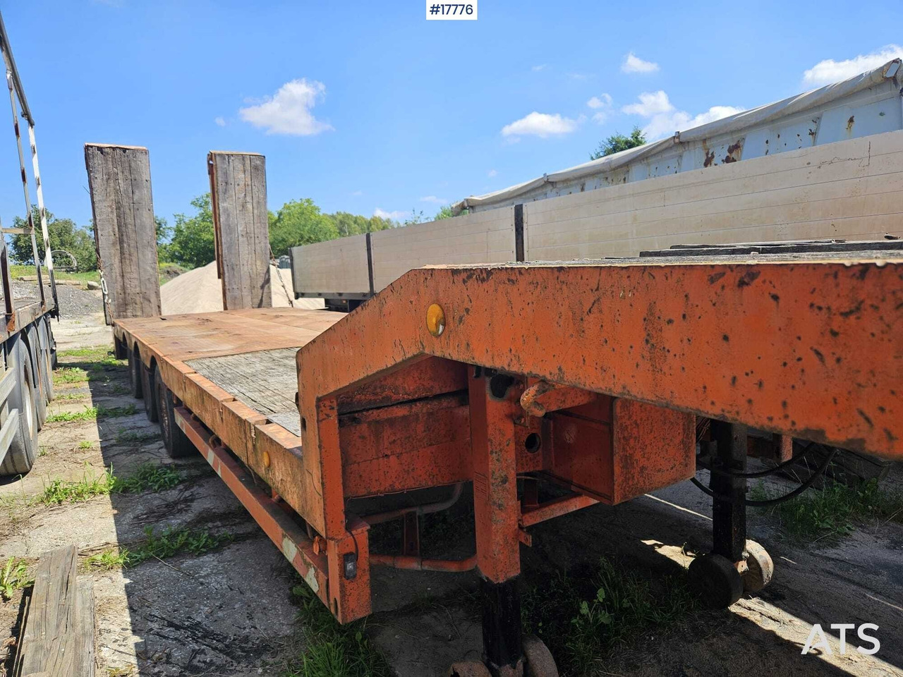 1992 Nooteboom OSD - Puspiekabe zema profila platforma: foto 1 1992 Nooteboom OSD - Puspiekabe zema profila platforma: foto 1