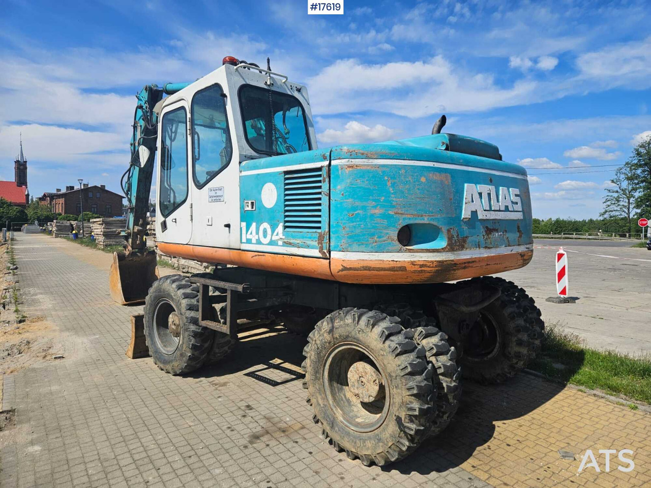 1997 Atlas 1404 - Riteņu ekskavators: foto 5 1997 Atlas 1404 - Riteņu ekskavators: foto 5