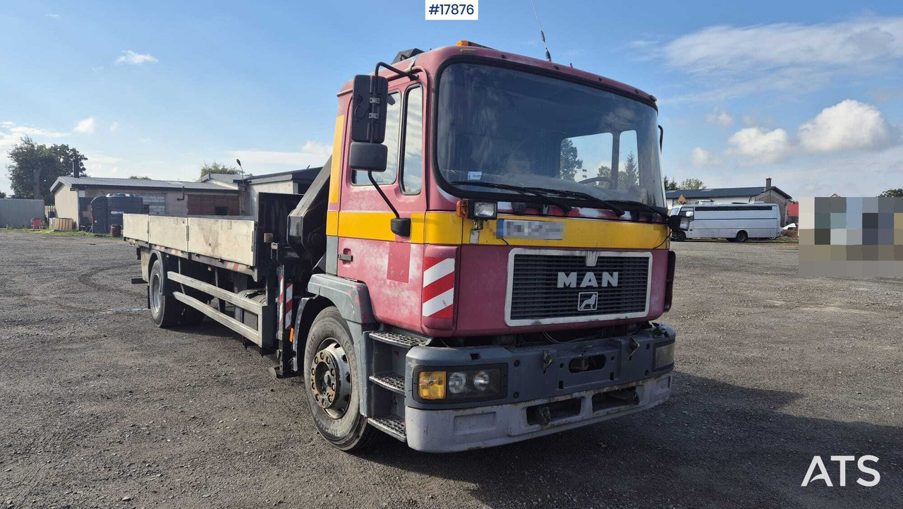 1997 MAN 18.224 - Bortu kravas automašīna/ Platforma, Kravas auto ar manipulatoru: foto 5 1997 MAN 18.224 - Bortu kravas automašīna/ Platforma, Kravas auto ar manipulatoru: foto 5
