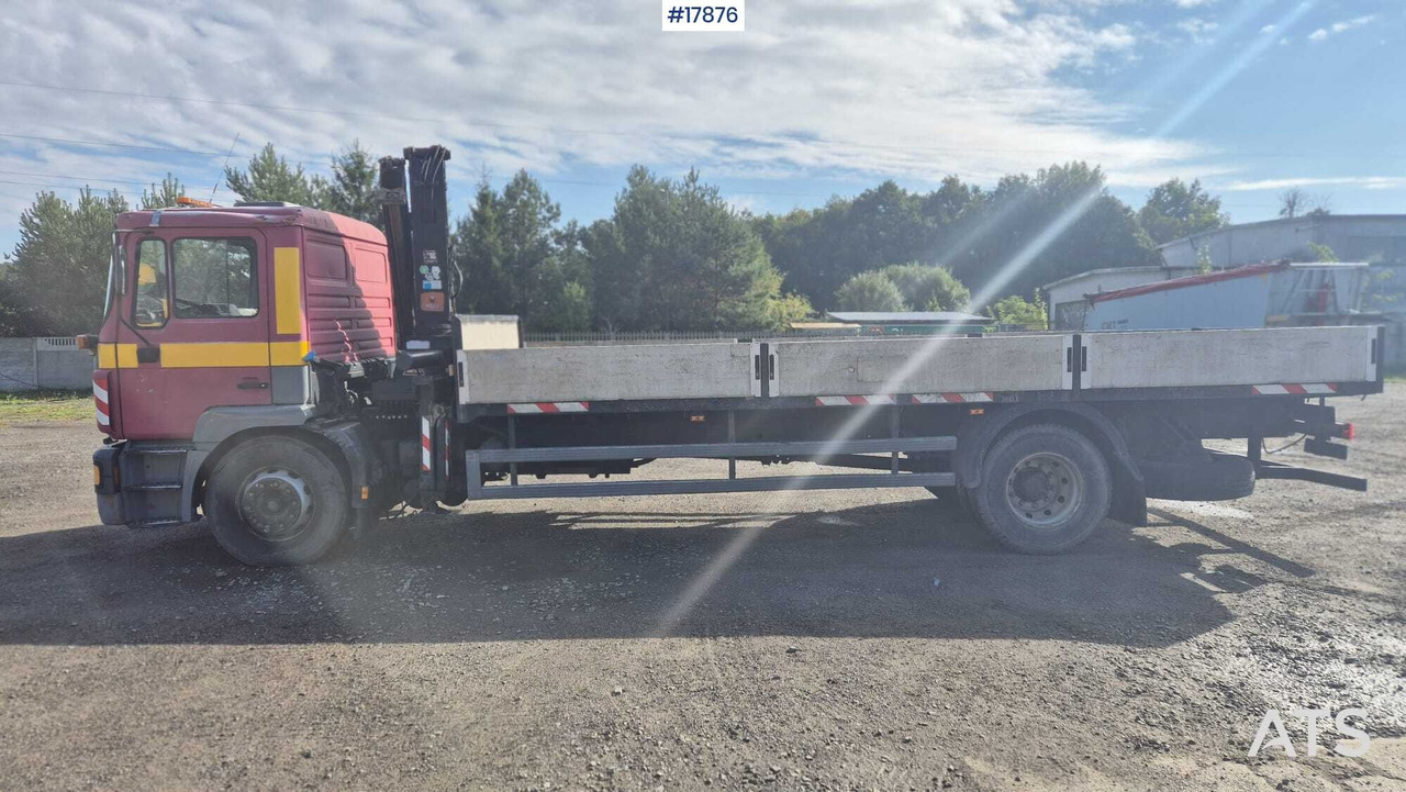 1997 MAN 18.224 - Bortu kravas automašīna/ Platforma, Kravas auto ar manipulatoru: foto 2 1997 MAN 18.224 - Bortu kravas automašīna/ Platforma, Kravas auto ar manipulatoru: foto 2