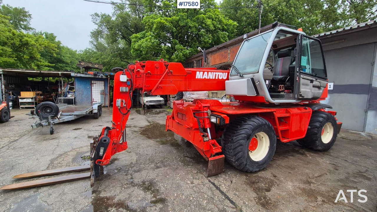 2001 Manitou MRT 2145 - Teleskopiskais iekrāvējs: foto 2 2001 Manitou MRT 2145 - Teleskopiskais iekrāvējs: foto 2