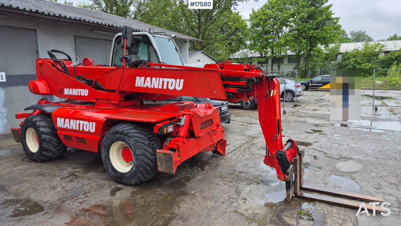 2001 Manitou MRT 2145 - Teleskopiskais iekrāvējs: foto 4 2001 Manitou MRT 2145 - Teleskopiskais iekrāvējs: foto 4