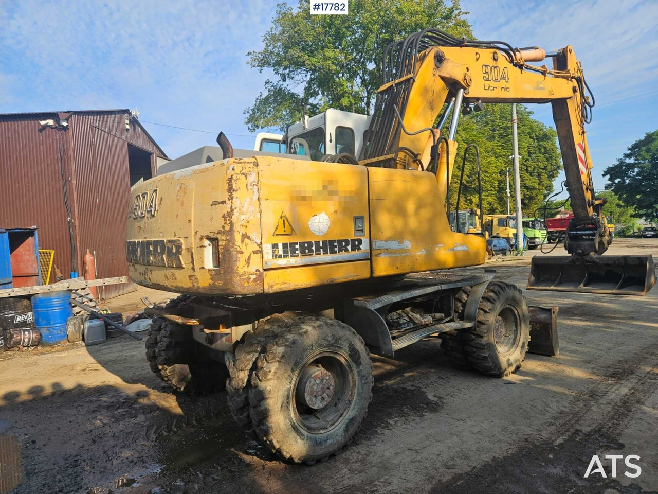 2002 Liebherr  A 904 - Riteņu ekskavators: foto 2 2002 Liebherr  A 904 - Riteņu ekskavators: foto 2