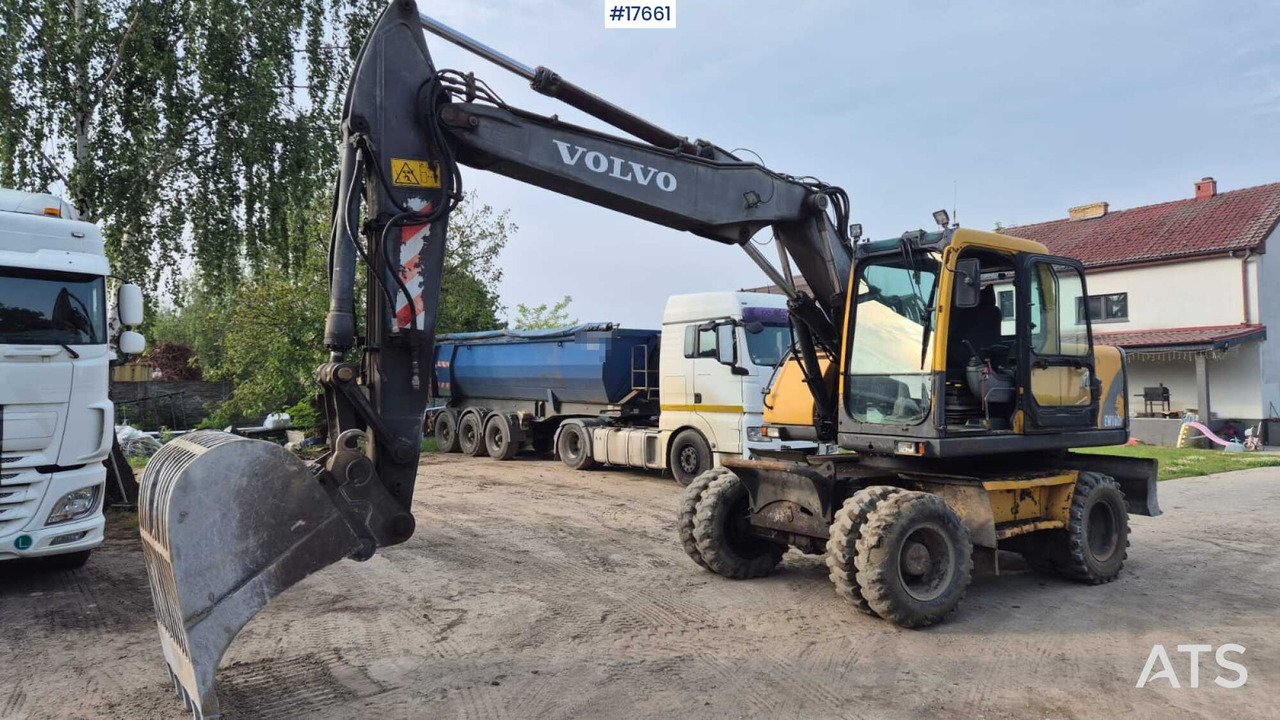 2004 Volvo EW 160B - Riteņu ekskavators: foto 1 2004 Volvo EW 160B - Riteņu ekskavators: foto 1
