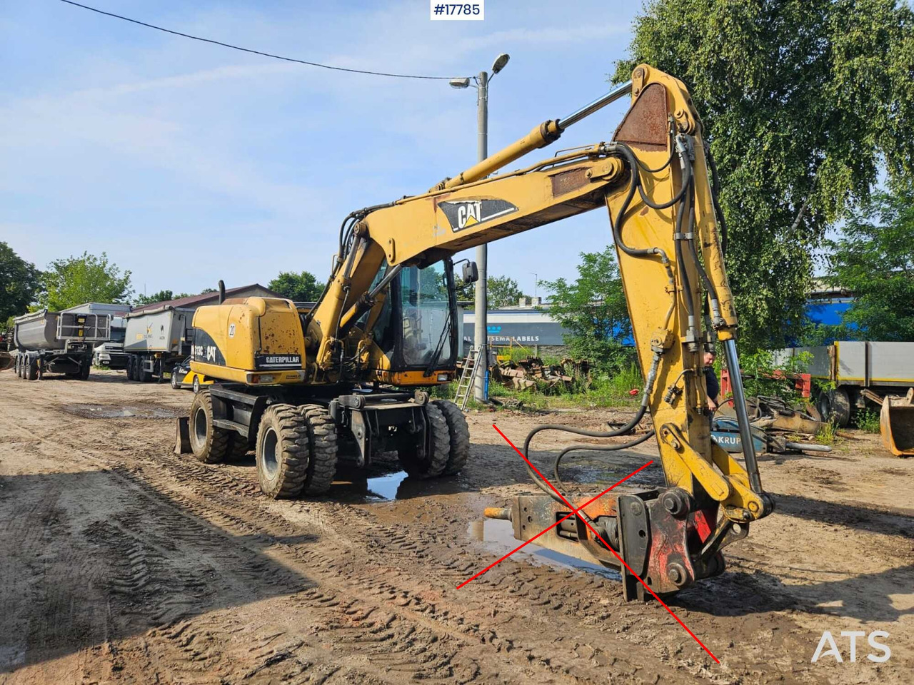 2005 CAT M313 C - Riteņu ekskavators: foto 2 2005 CAT M313 C - Riteņu ekskavators: foto 2