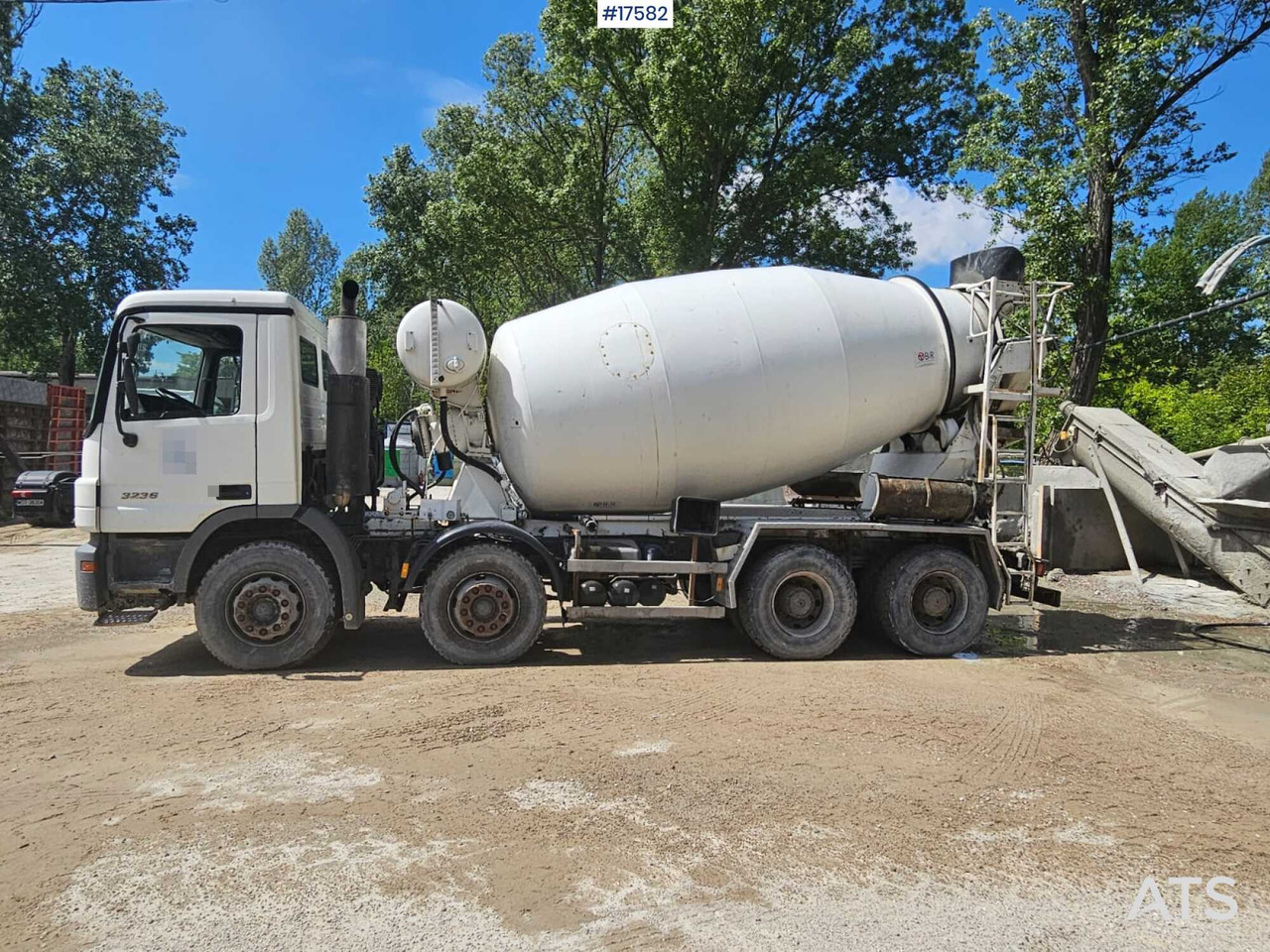 2005 Mercedes-Benz Actros 3236 - Betonvedējs: foto 2 2005 Mercedes-Benz Actros 3236 - Betonvedējs: foto 2