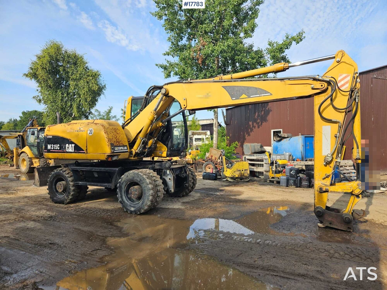 2006 CAT M315C - Riteņu ekskavators: foto 3 2006 CAT M315C - Riteņu ekskavators: foto 3