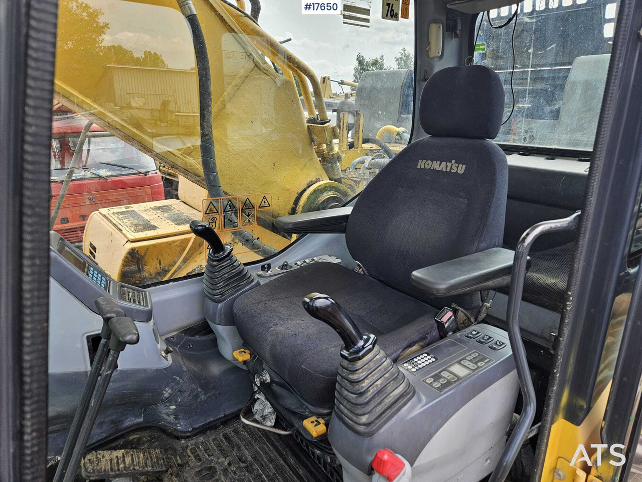 Kāpurķēžu ekskavators 2007 Komatsu PC450: foto 13