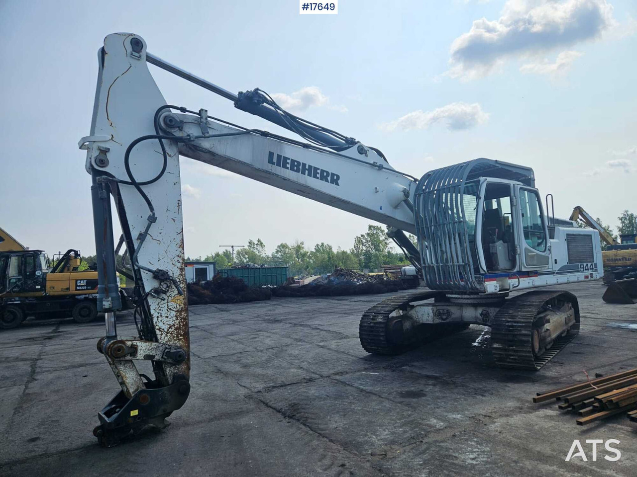 2007 Liebherr R 944C - Kāpurķēžu ekskavators: foto 1 2007 Liebherr R 944C - Kāpurķēžu ekskavators: foto 1