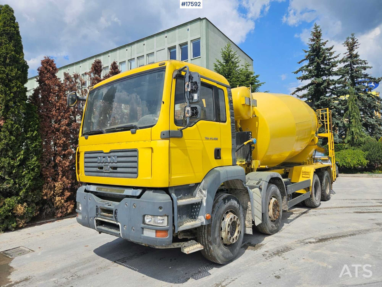 2007 MAN TGA 41.400 - Betonvedējs: foto 2 2007 MAN TGA 41.400 - Betonvedējs: foto 2
