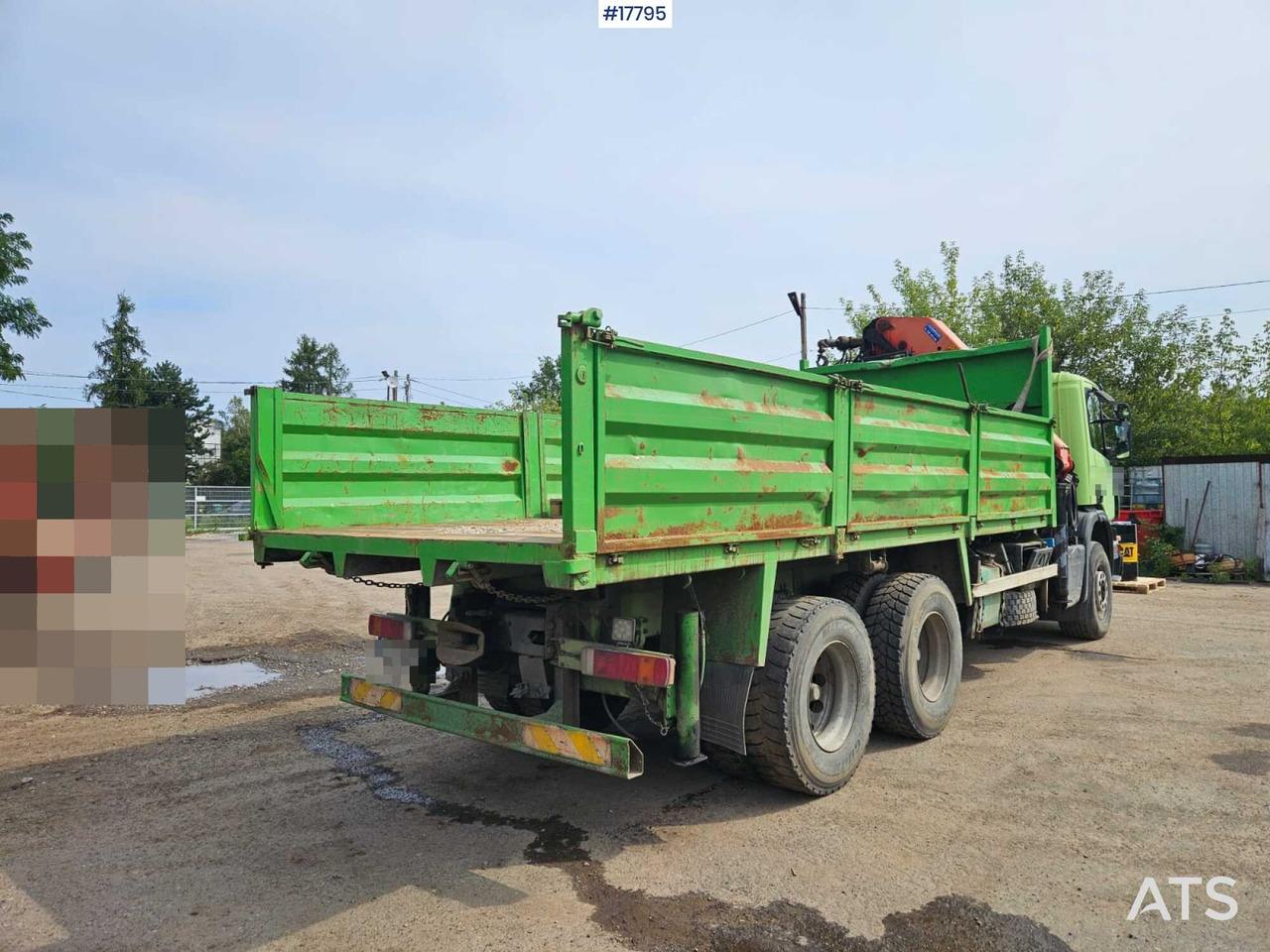 2007 Scania P 340 - Bortu kravas automašīna/ Platforma, Kravas auto ar manipulatoru: foto 4 2007 Scania P 340 - Bortu kravas automašīna/ Platforma, Kravas auto ar manipulatoru: foto 4
