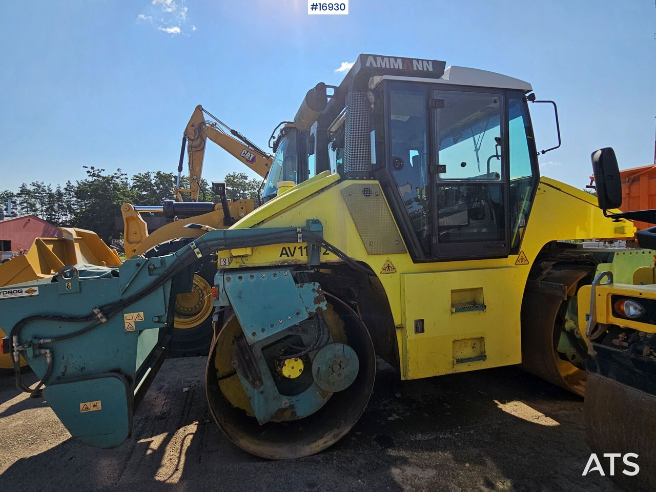 2008 Ammann AV 115-2 Hydro spreader - Ceļu veltnis: foto 2 2008 Ammann AV 115-2 Hydro spreader - Ceļu veltnis: foto 2