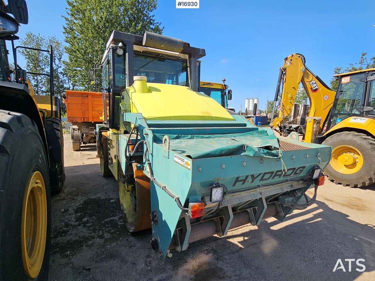 2008 Ammann AV 115-2 Hydro spreader - Ceļu veltnis: foto 4 2008 Ammann AV 115-2 Hydro spreader - Ceļu veltnis: foto 4