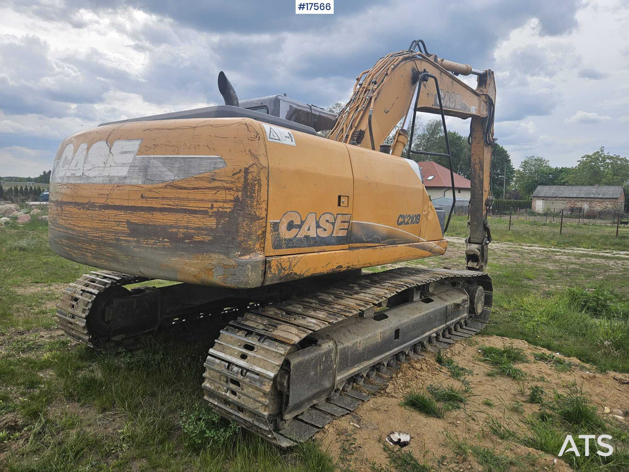 2008 Case CX210B - Kāpurķēžu ekskavators: foto 4 2008 Case CX210B - Kāpurķēžu ekskavators: foto 4