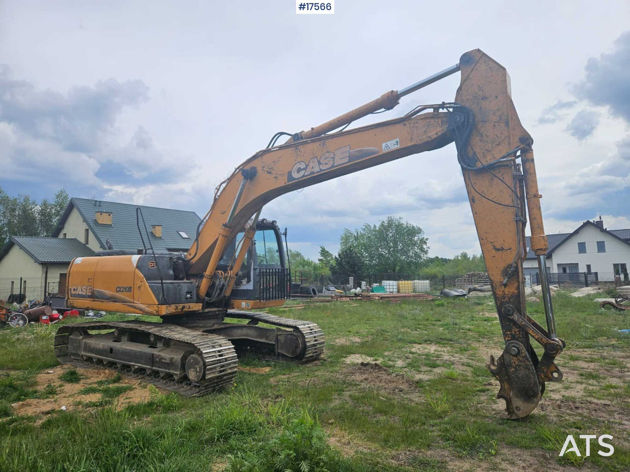 2008 Case CX210B - Kāpurķēžu ekskavators: foto 5 2008 Case CX210B - Kāpurķēžu ekskavators: foto 5