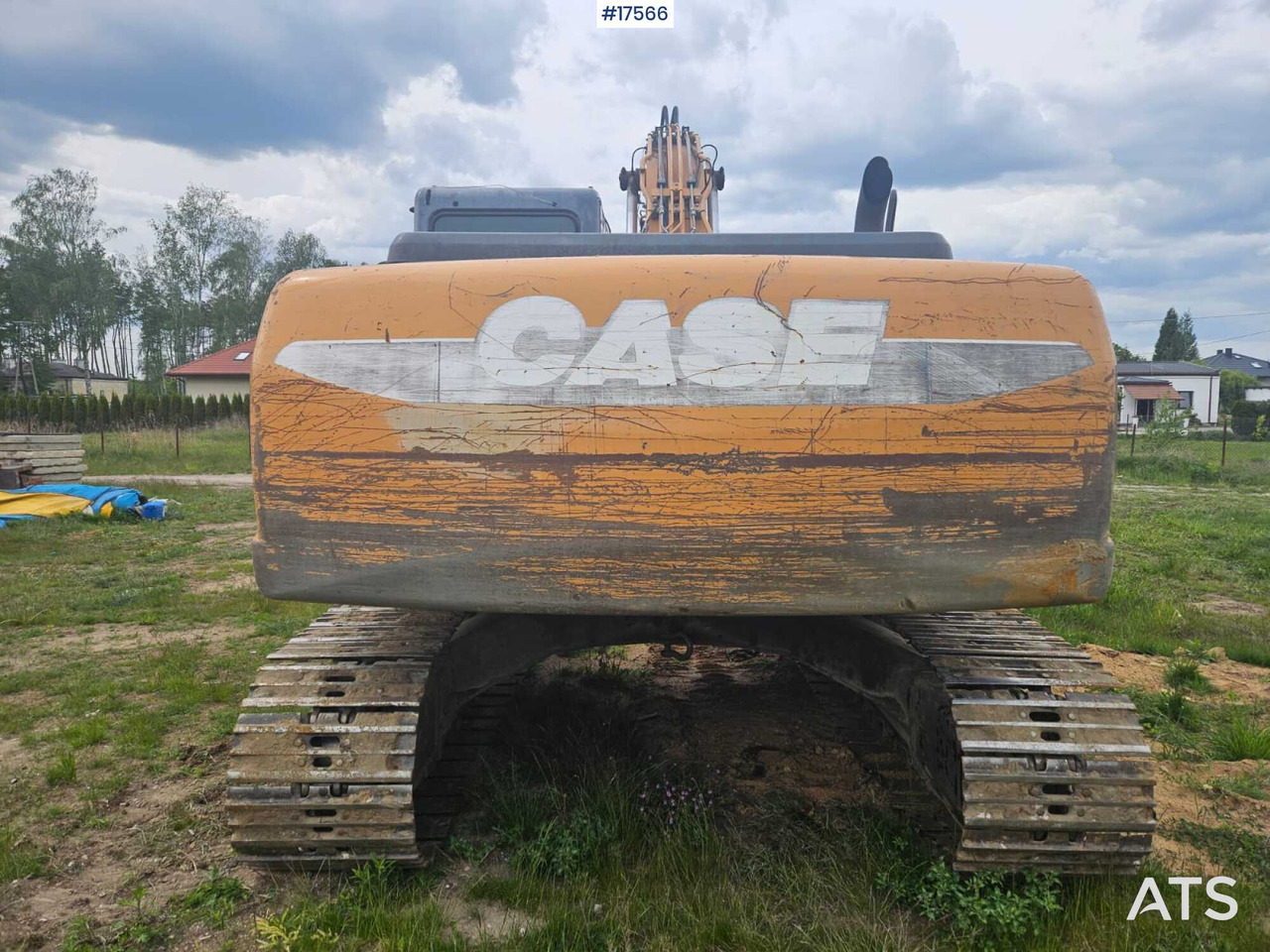 Kāpurķēžu ekskavators 2008 Case CX210B: foto 11