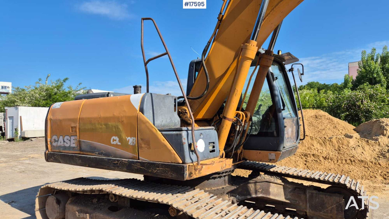 Kāpurķēžu ekskavators 2008 Case  CX210B: foto 12