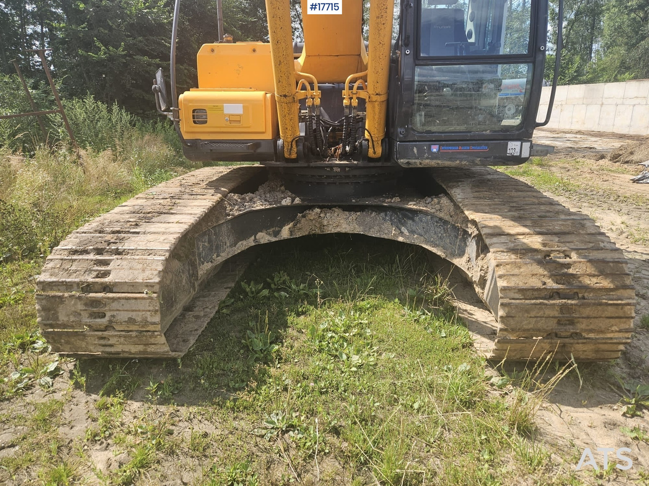 Kāpurķēžu ekskavators 2008 Hyundai 250 LC- 7A: foto 8