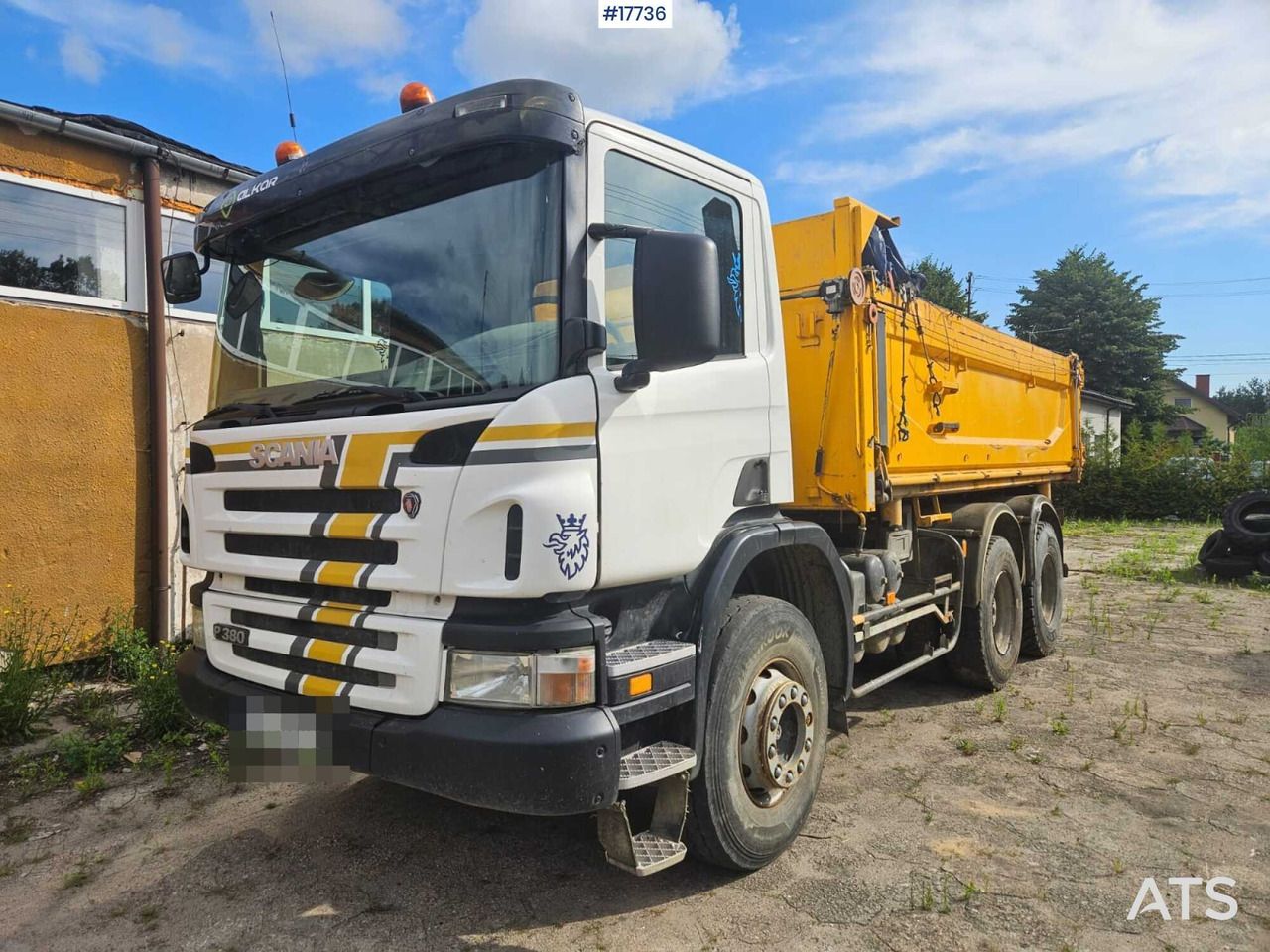 2008 Scania P 380 - Kravas automašīna pašizgāzējs: foto 2 2008 Scania P 380 - Kravas automašīna pašizgāzējs: foto 2