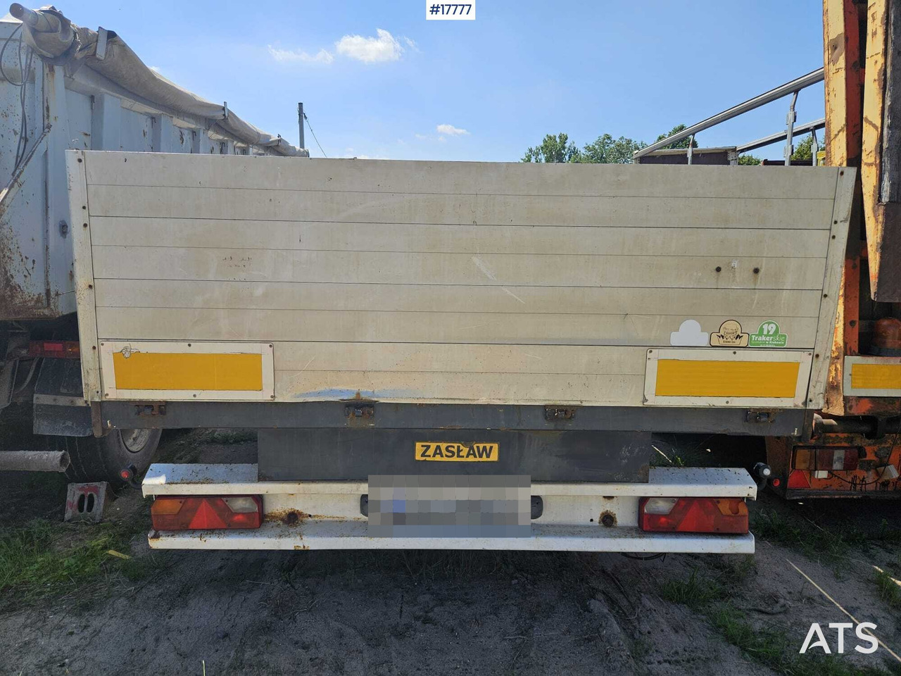2008 Zaslaw D-651 - Bortu puspiekabe/ Platforma: foto 5 2008 Zaslaw D-651 - Bortu puspiekabe/ Platforma: foto 5