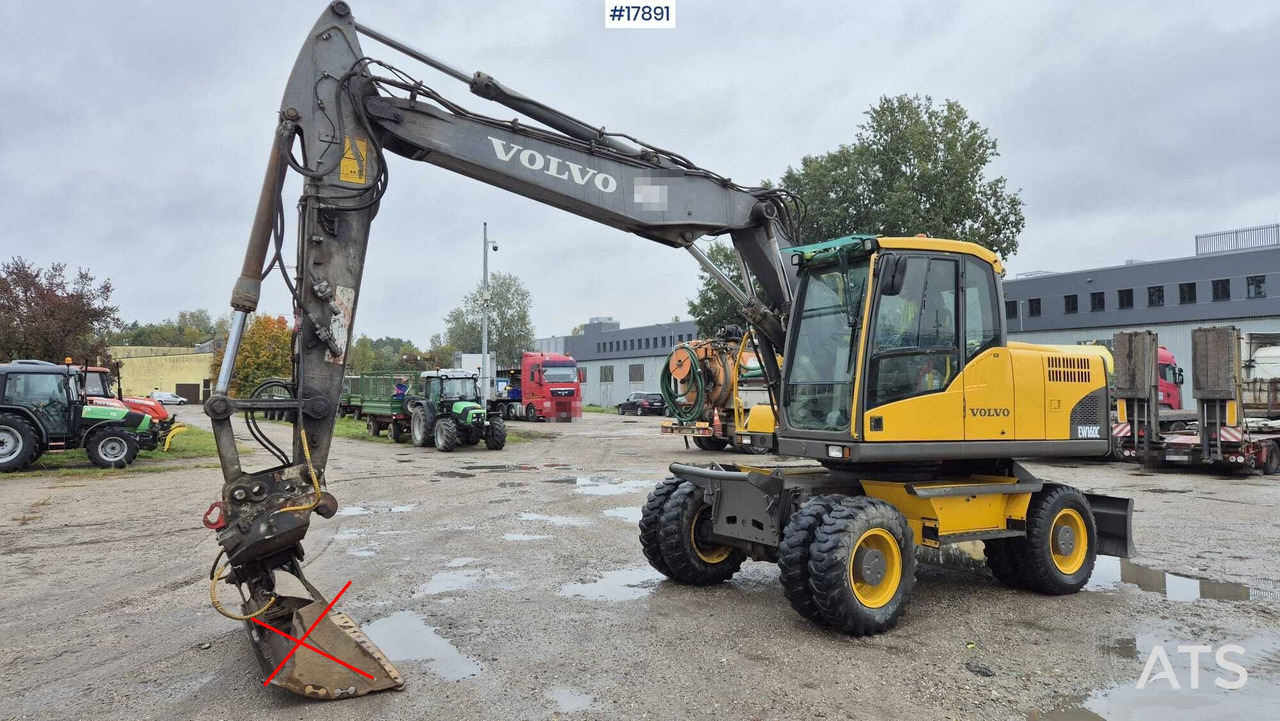 2009 Volvo EW 160C - Riteņu ekskavators: foto 1 2009 Volvo EW 160C - Riteņu ekskavators: foto 1