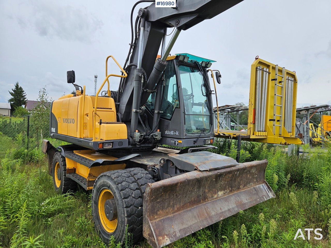 2010 Volvo EW160C z rototilt i łyżką w zestawie - Riteņu ekskavators: foto 4 2010 Volvo EW160C z rototilt i łyżką w zestawie - Riteņu ekskavators: foto 4