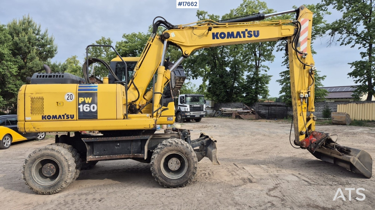 2012 Komatsu PW 160 - Riteņu ekskavators: foto 4 2012 Komatsu PW 160 - Riteņu ekskavators: foto 4