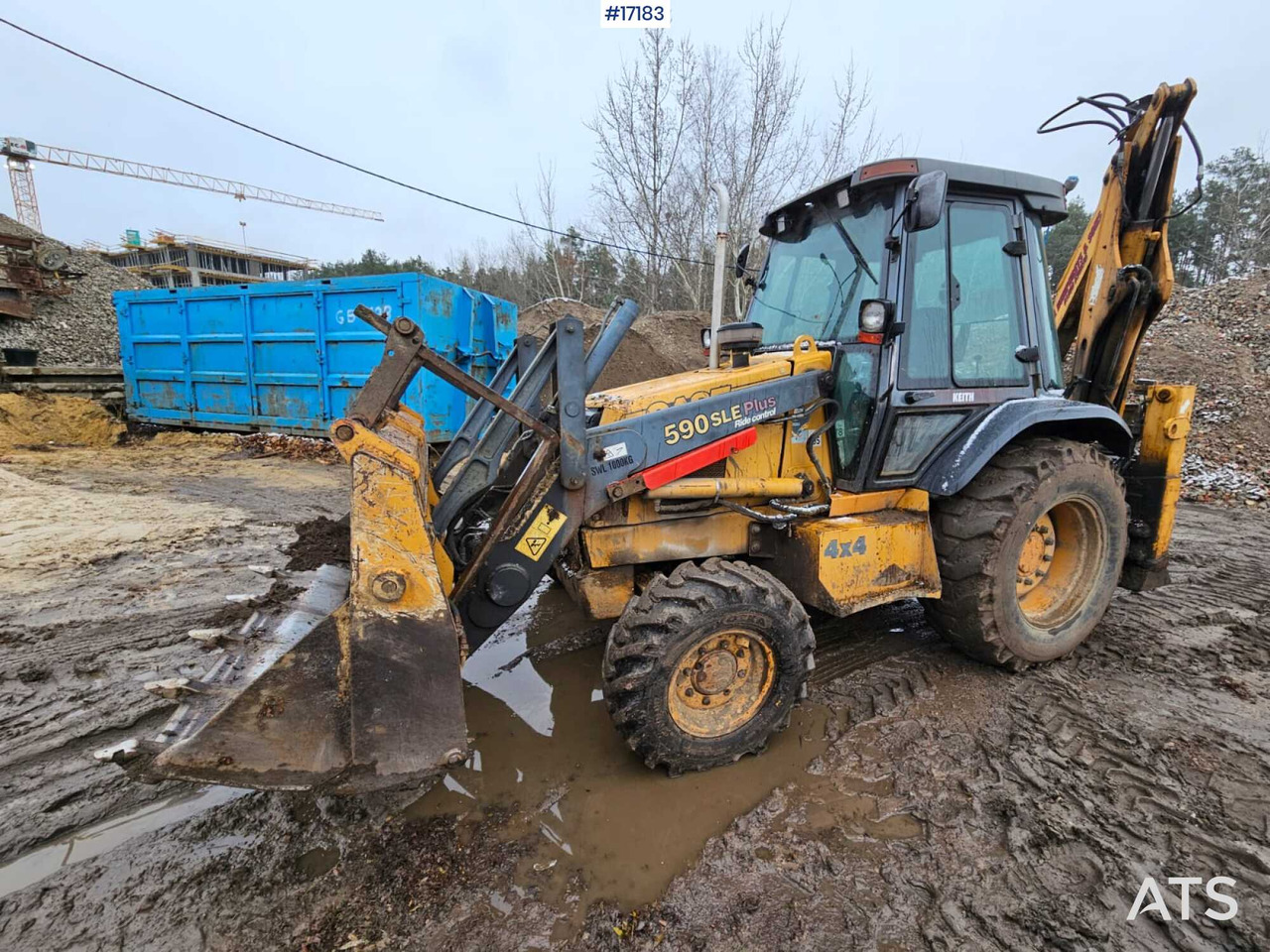 Backhoe loader CASE 590 Super LE PLUS (2000) - Ekskavators-iekrāvējs: foto 2 Backhoe loader CASE 590 Super LE PLUS (2000) - Ekskavators-iekrāvējs: foto 2