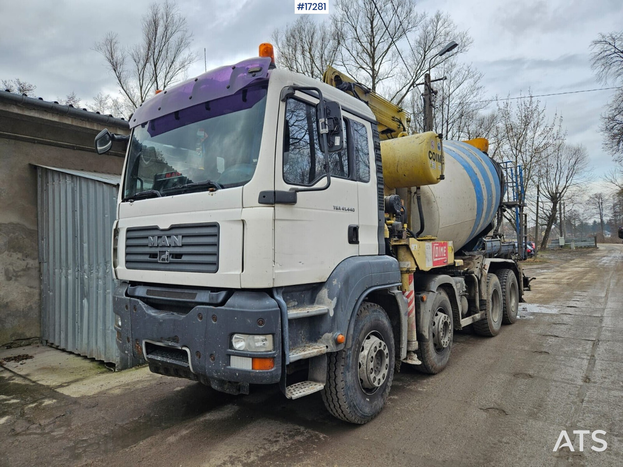Coime C311 concrete pump on MAN TGA 41.440 chassis (2008) - Betona sūknis: foto 5 Coime C311 concrete pump on MAN TGA 41.440 chassis (2008) - Betona sūknis: foto 5