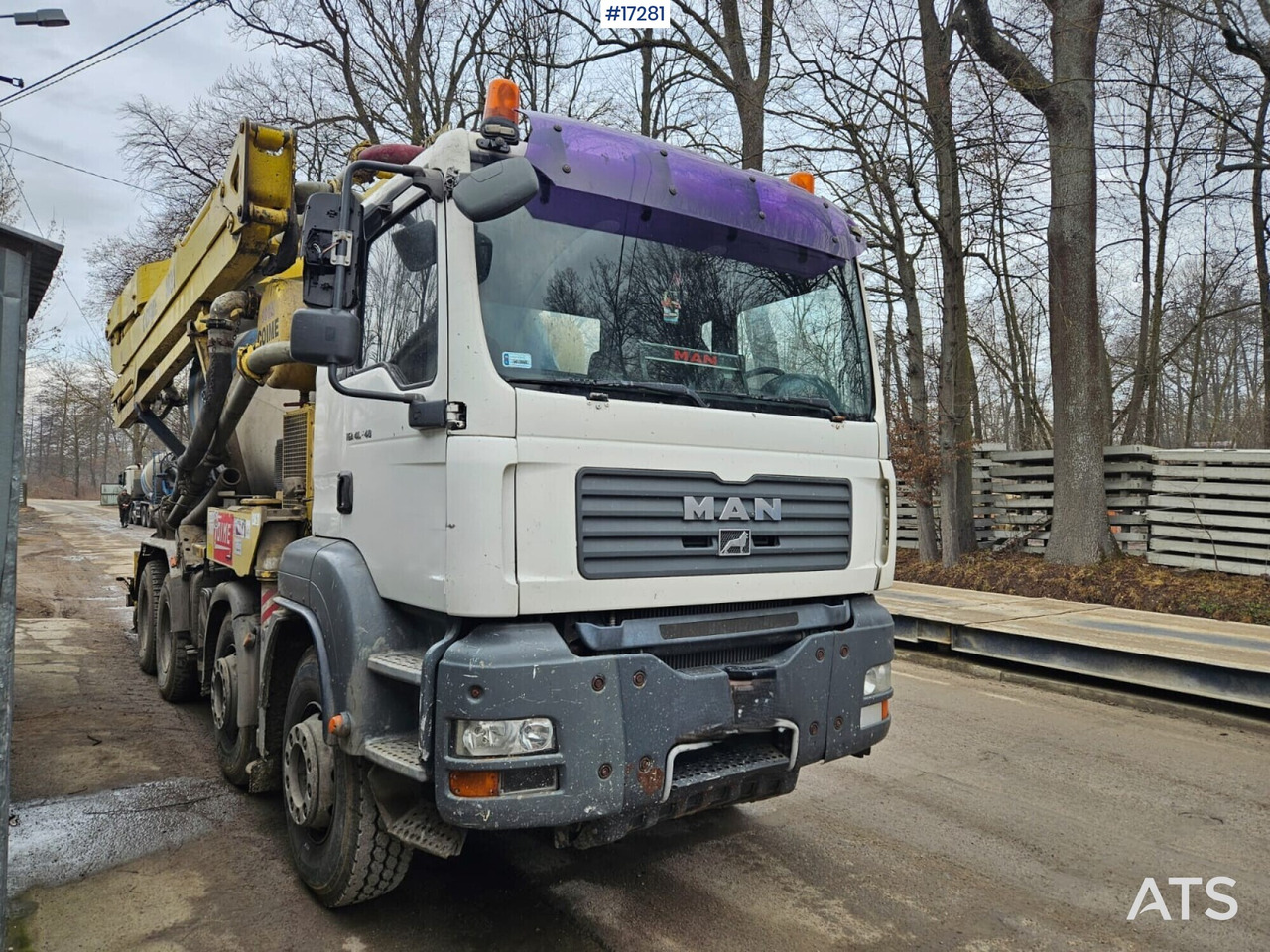 Coime C311 concrete pump on MAN TGA 41.440 chassis (2008) - Betona sūknis: foto 2 Coime C311 concrete pump on MAN TGA 41.440 chassis (2008) - Betona sūknis: foto 2
